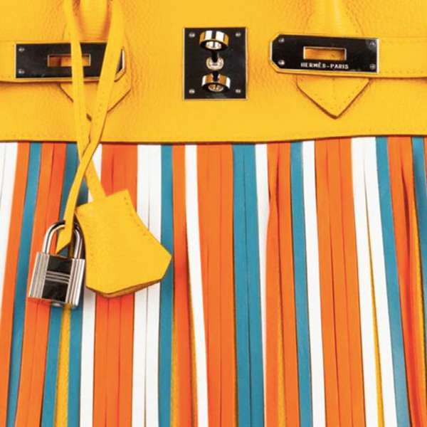 希少タイプ★フリンジ付き エルメス バーキン 35 コピー関税込